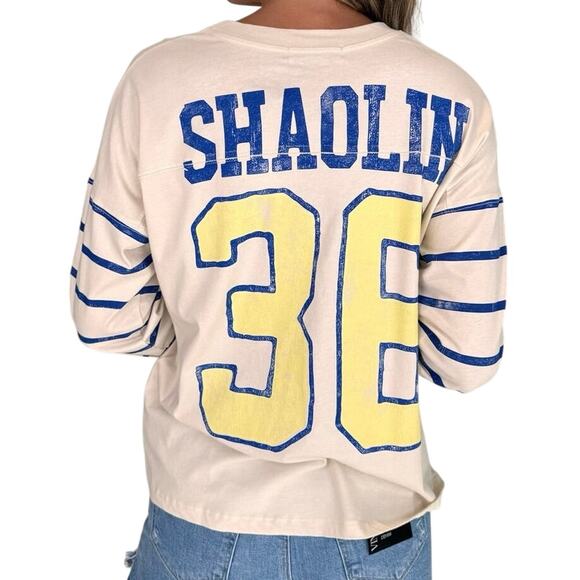 DAYDREAMER Wu-tang Clan Shaolin Varsity Long Sleeve New without Tag MSRP $149 - Picture 7 of 12